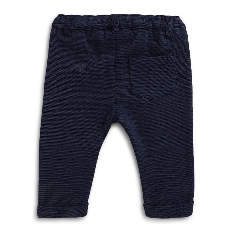 Boys Dark Blue T-shirt with Long Pants image number null